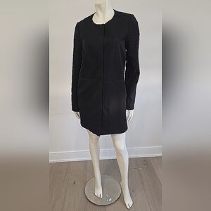 Vero Moda Black Summer Coat Long Blazer Classic Suit Jacket S